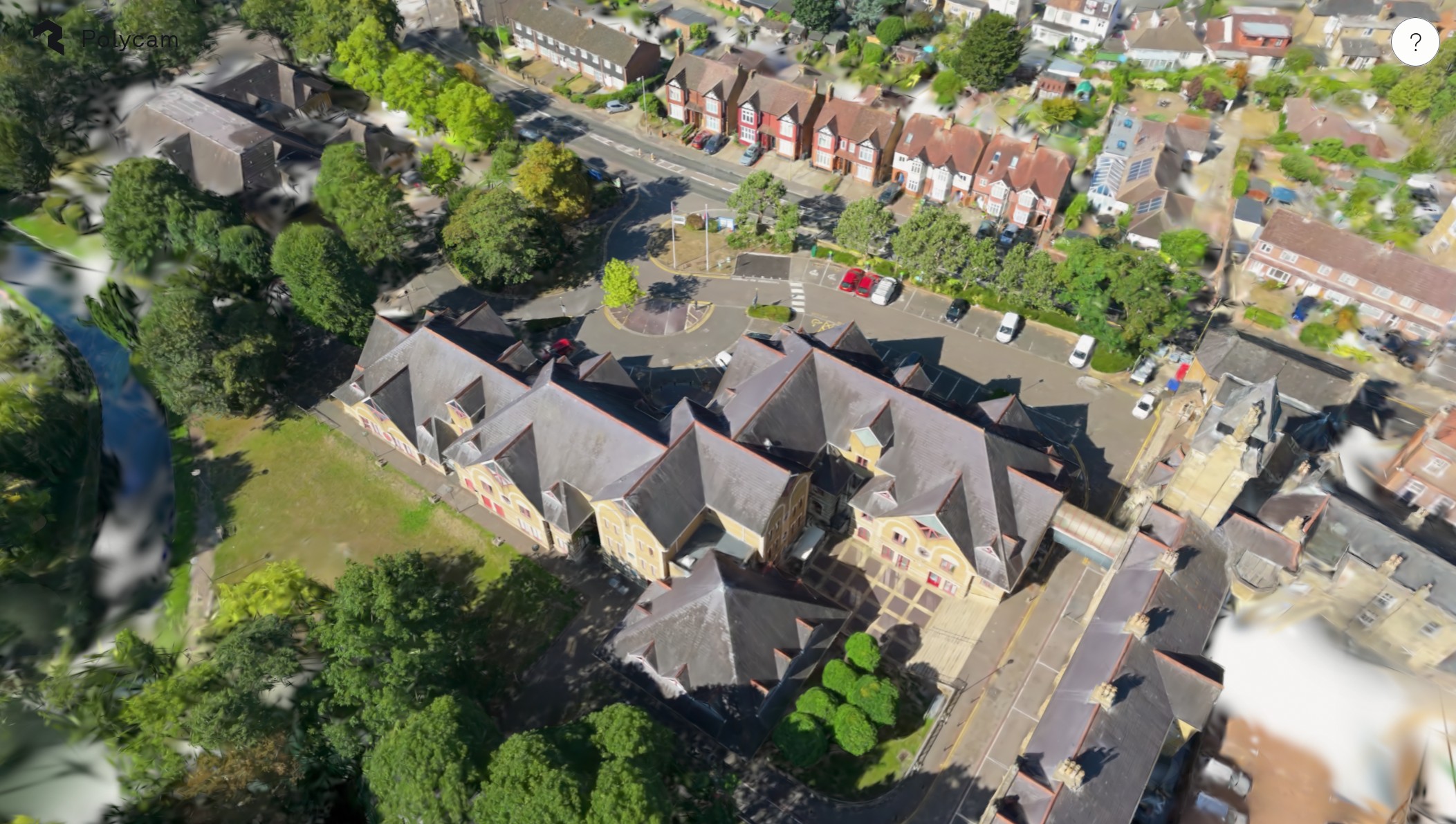 3D models generated by drone orbits or photos.