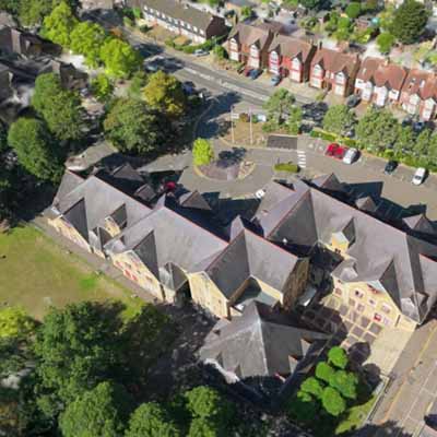 Create 3D models from drone orbit footage