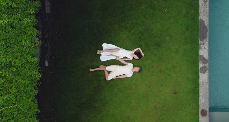 Artistic Wedding Photography By Drone