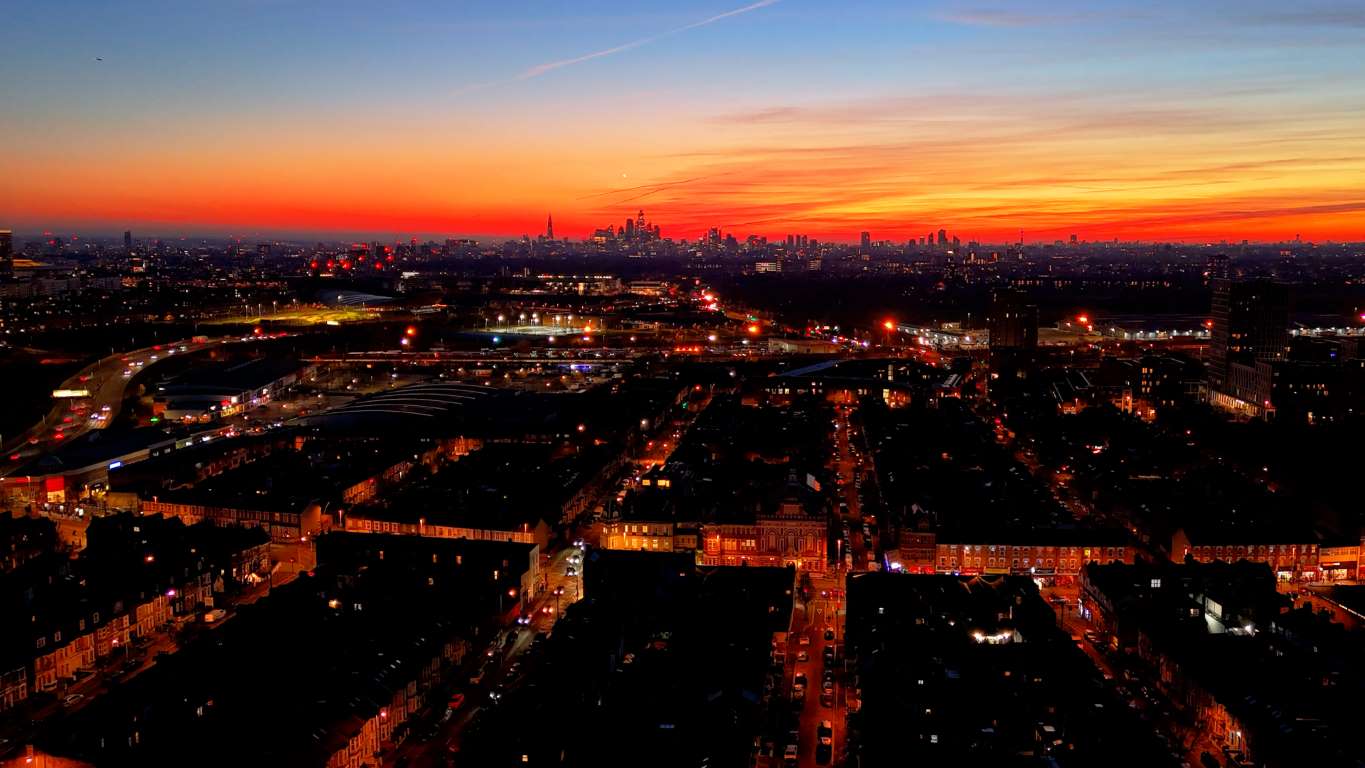 Leyton at Sunset