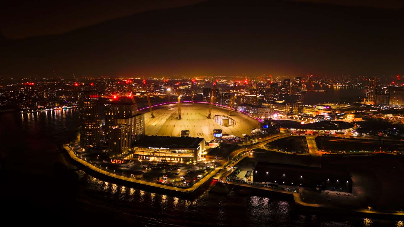 The O2 Mellenium Dome, Greenwhich