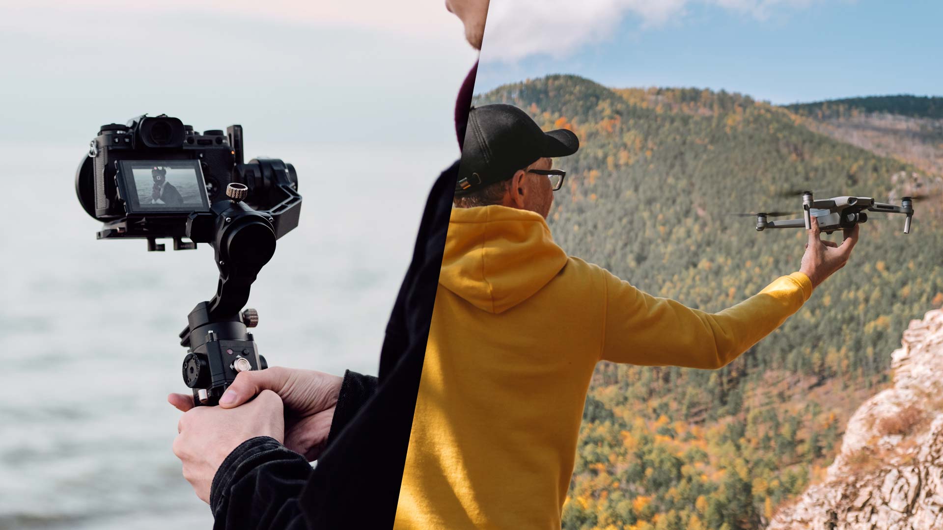 drones versus cameras