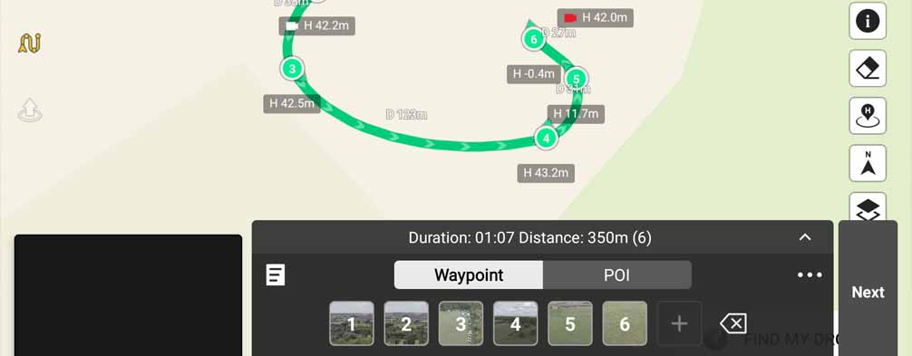 Waypoint mission