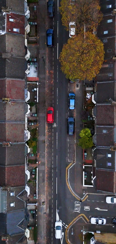 London Street Top Down