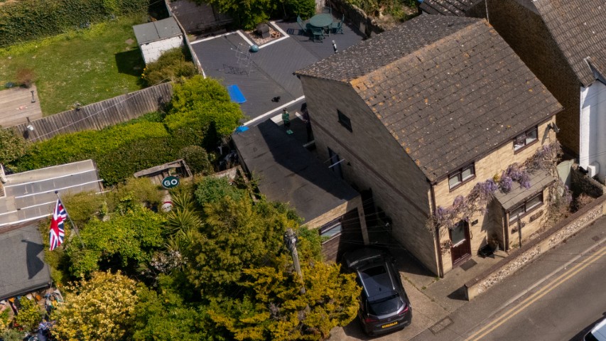 Real Estate Drone Photography example - Forward-left elevated image