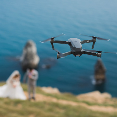 Film your event such as a wedding with a drone