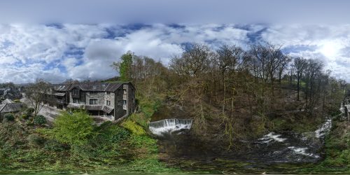 Waterfall At Ambleside, Cumbria, Lake District